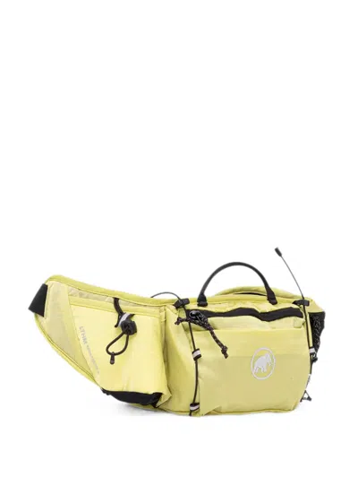 Mammut Lithium Logo-print Belt Bag In Yellow