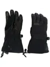 Mammut Logo-print Panelled Gloves In Black