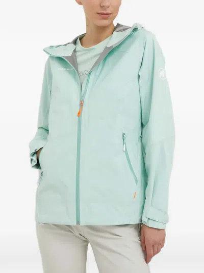 Mammut Logo-print Performance Jacket In Blue