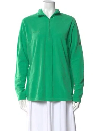 Pre-owned Mammut Long Sleeve Sweatshirt In Green