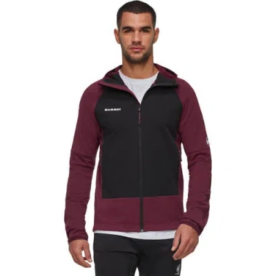 Mammut Massone ml Full-zip Hooded Jacket In Black
