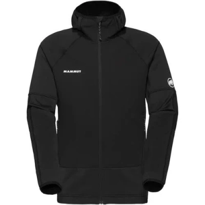 Mammut Massone ml Full-zip Hooded Jacket In Black