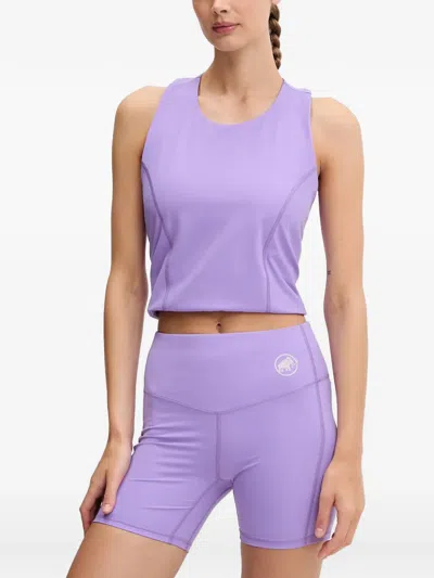 Mammut Seam Round-neck Top In Purple