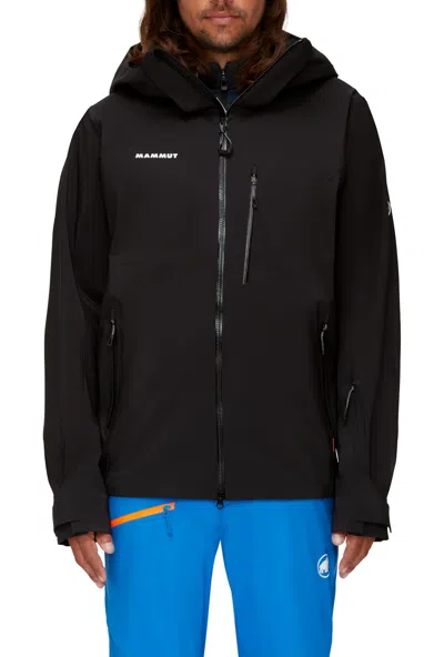 Mammut Men's Wind And Waterproof Jacket X-large In Black