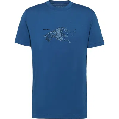 Mammut Mountain Fruendenhorn T-shirt In Blue