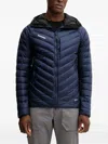 Mammut Quilted-pattern Padded Jacket In Blue