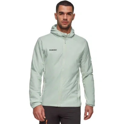 Mammut Rime Air In Hybrid Hooded Jacket In Metallic