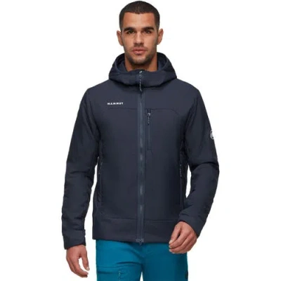 Mammut Rime In Hooded Jacket In Black