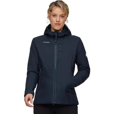 Mammut Rime In Hooded Jacket In Blue