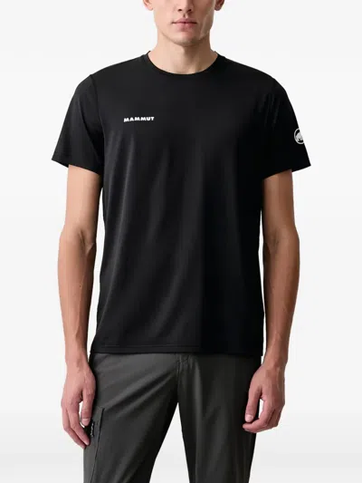 Mammut Selun Logo-print T-shirt In Black