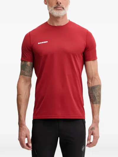 Mammut 셀룬 Fl 반소매 티셔츠 In Red