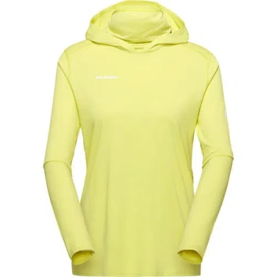 Mammut Selun Fl Sun Hooded Top In Green