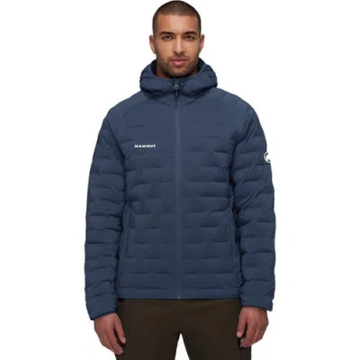 Mammut Sender In Hooded Jacket In Blue