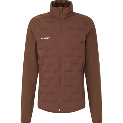 Mammut Sender In Hybrid Jacket In Soil