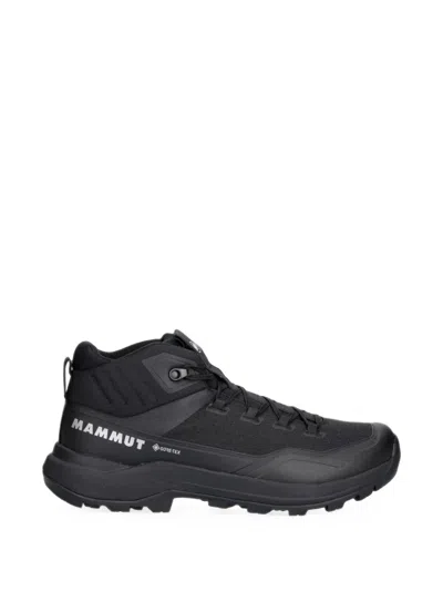 Mammut Sertig Iii Mid Gtx Logo-print Sneakers In Black
