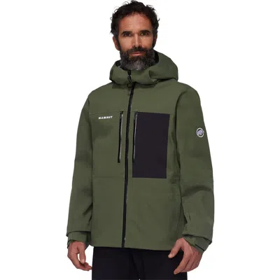 Mammut Stoney Hs Hooded Jacket In Green