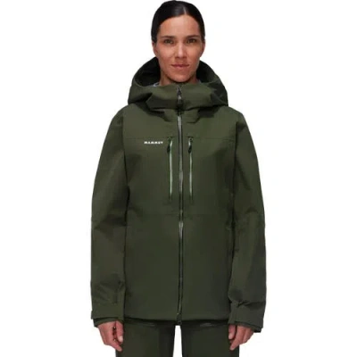 Mammut Stoney Hs Hooded Jacket In Green