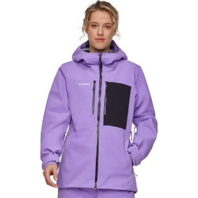 Mammut Stoney Hs Hooded Jacket In Purple