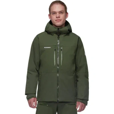 Mammut Stoney Hs Thermo Hooded Jacket In Green
