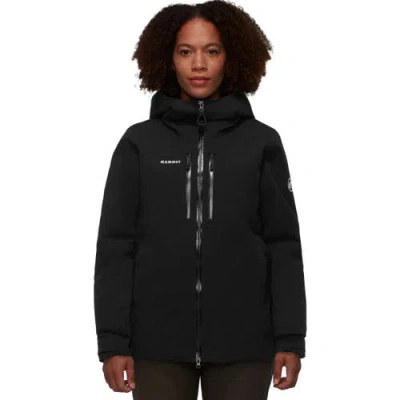 Mammut Stoney Hs Thermo Hooded Jacket In Black