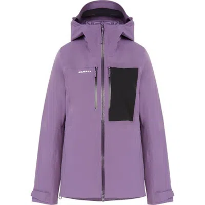 Mammut Stoney Hs Thermo Hooded Jacket In Paloja/black