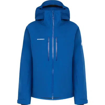 Mammut Stoney Hs Thermo Hooded Jacket In Blue