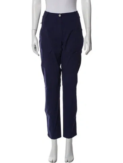 Pre-owned Mammut Straight Leg Pants In Blue