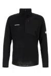 Mammut Swiss1862 Black Stretch Polyester T-shirt In Black