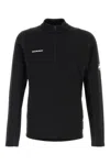 Mammut Swiss1862 Black Stretch Polyester T-shirt In Black