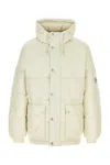 Mammut Swiss1862 Ivory Nylon Mammut X Cabourn Down Jacket In Neutral
