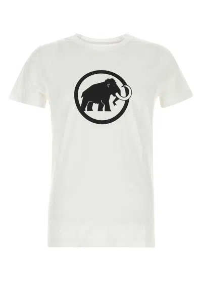 MAMMUT SWISS1862 MAMMUT SWISS1862 WHITE COTTON T-SHIRT