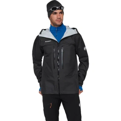 Mammut Taiss Light Hs Hooded Jacket In Black