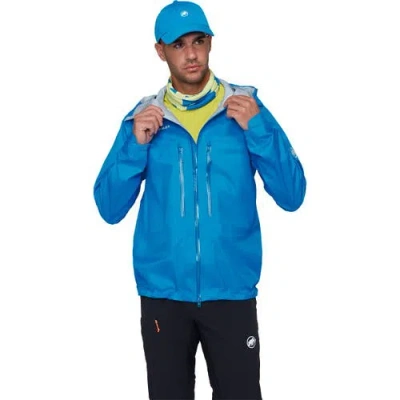 Mammut Taiss Light Hs Hooded Jacket In Blue