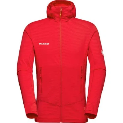 Mammut Taiss Light ml Hooded Jacket In Red