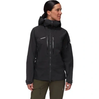 Mammut Taiss Pro Hs Hooded Jacket In Black