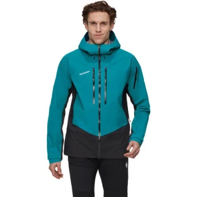 Mammut Taiss Pro Hs Hooded Jacket In Blue