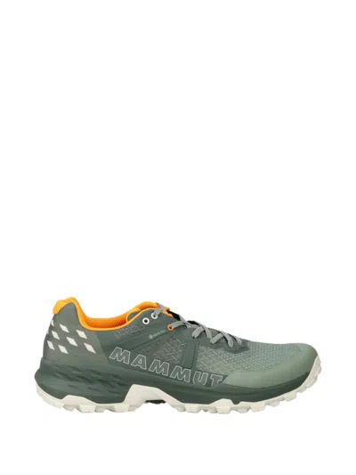 Mammut Textured Low-top Performance Footwear In Green