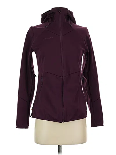 Pre-owned Mammut Track Jacket In Purple