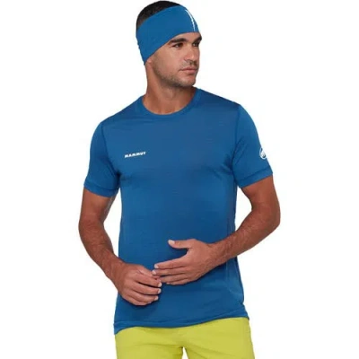 Mammut Tree Wool Fl T-shirt In Blue