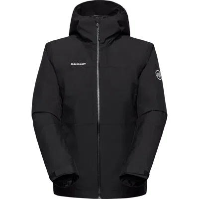 Mammut Treeline 3-in-1 Hs Hooded Jacket In Black