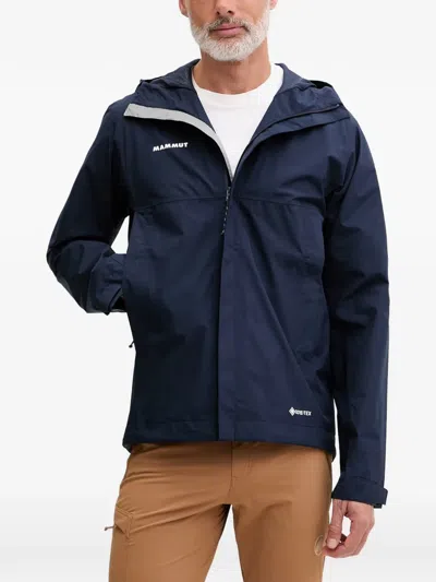 Mammut Treeline Light Hs Hooded Performance Jacket In Blue