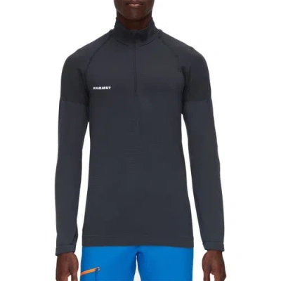Mammut Trift Half-zip Long-sleeve Top In Black