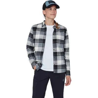Mammut Trovat Long-sleeve Shirt In Black
