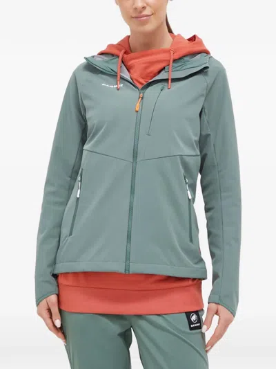 Mammut Ultimate Comfort Hooded Jacket In Gray