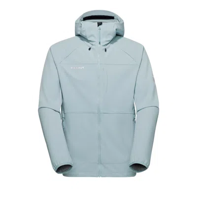 Pre-owned Mammut Ultimate Comfort Hooded Jacket 'nebla' | Blue | Men's Size M