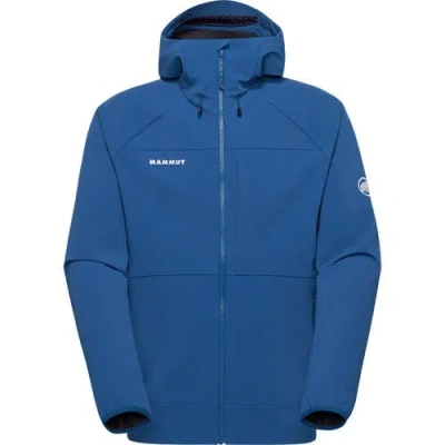 Mammut Ultimate Comfort So Hooded Jacket In Blue