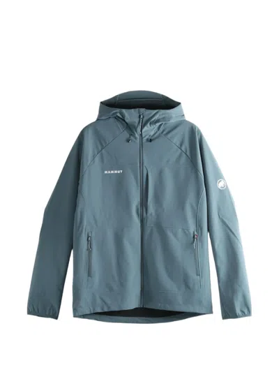Mammut Ultimate Comfort So Hooded Jacket In Blue