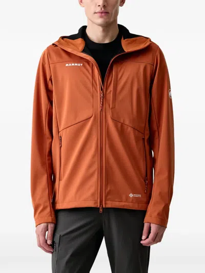 Mammut Ultimate Viii Hooded Zip-up Jacket In 오렌지