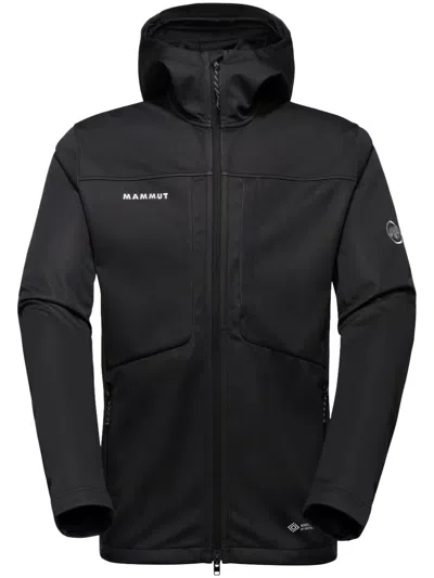 Mammut Ultimate Viii So Hooded Black Jacket In Multi