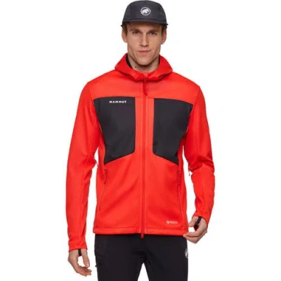 Mammut Ultimate Viii So Hooded Jacket In Red